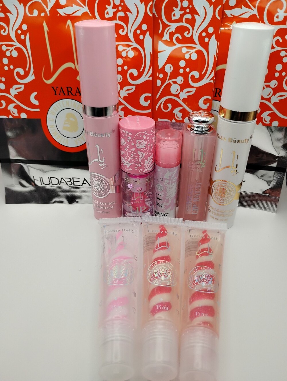 Yara Assorted Lip Gloss, Balm, Mascara, & Face Masks